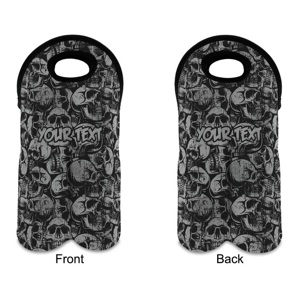 Skulls Double Wine Tote - APPROVAL (new)