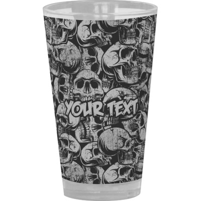 Skulls Pint Glass - Full Color (Personalized)