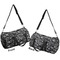 Skulls Duffle bag small front and back sides