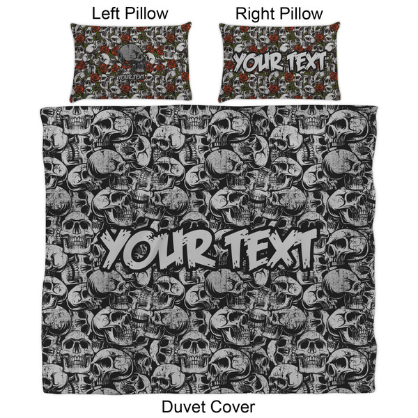 Skulls Duvet Cover Set - King - Approval