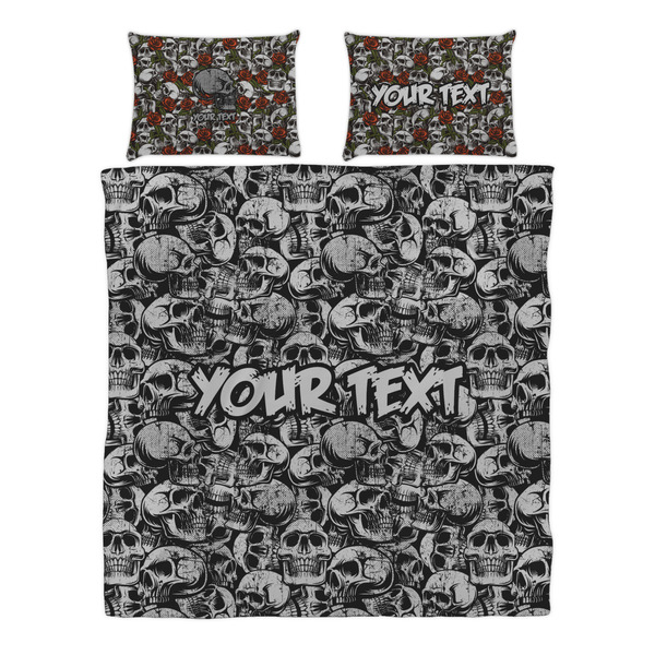 Skulls Duvet cover Set - Queen - Alt Approval
