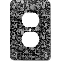 Skulls Electric Outlet Plate (Personalized)