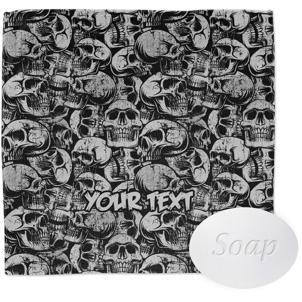 Skulls Wash Cloth with soap