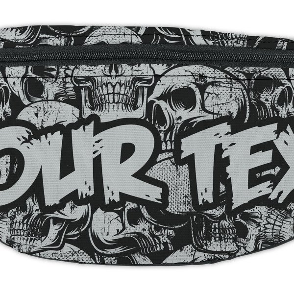 Skulls Fanny Pack - Closeup