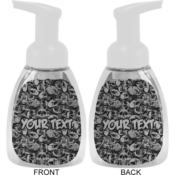 Skulls Foam Soap Bottle Approval - White