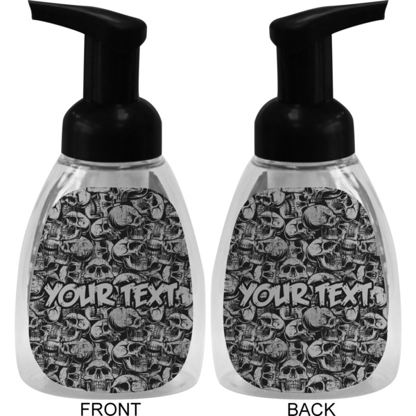 Skulls Foam Soap Bottle (Front & Back)