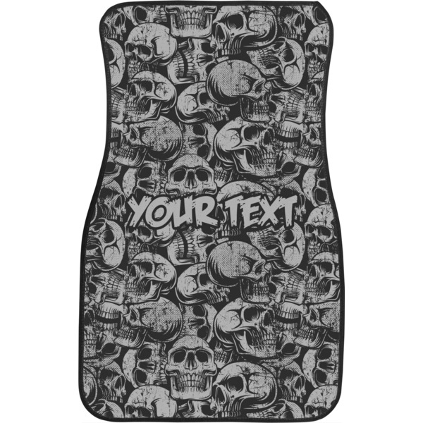 Skulls Front Seat Car Mat