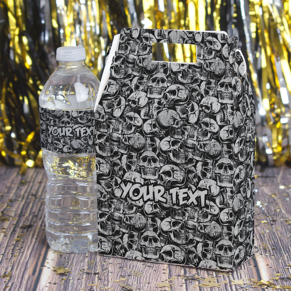 Skulls Gable Favor Box - In Context