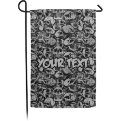 Skulls Small Garden Flag - Single Sided w/ Name or Text