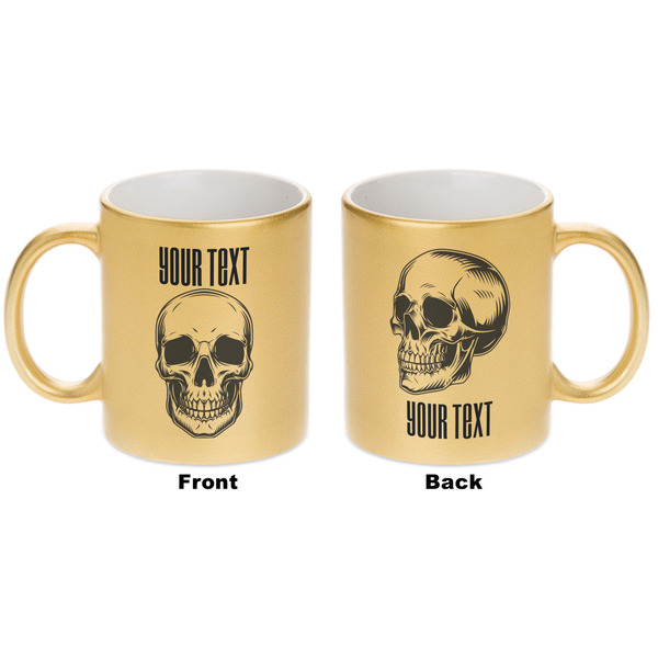 Skulls Gold Mug - Apvl