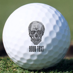 Skulls Golf Balls - Titleist Pro V1 - Set of 12 (Personalized)