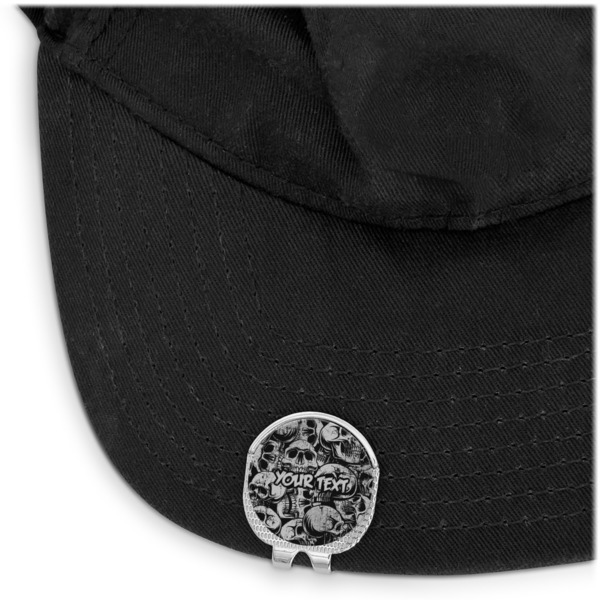 Skulls Golf Ball Marker Hat Clip - Main