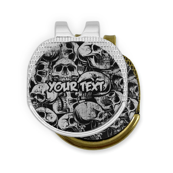 Skulls Golf Ball Marker Hat Clip - PARENT/MAIN