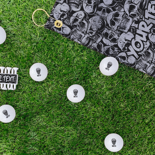 Skulls Golf Balls - Generic - Set of 12 - LIFESTYLE