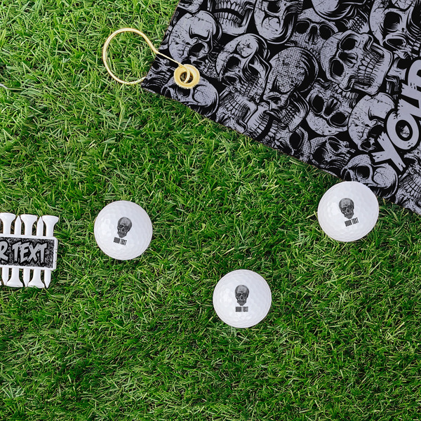 Skulls Golf Balls - Generic - Set of 3 - LIFESTYLE