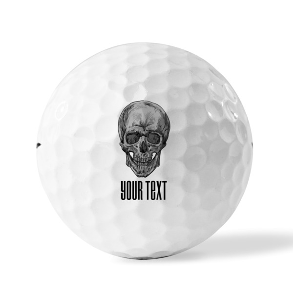 Skulls Golf Balls - Titleist - Set of 12 - FRONT
