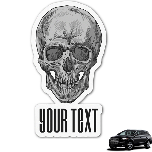 Custom Skulls Graphic Car Decal (Personalized)