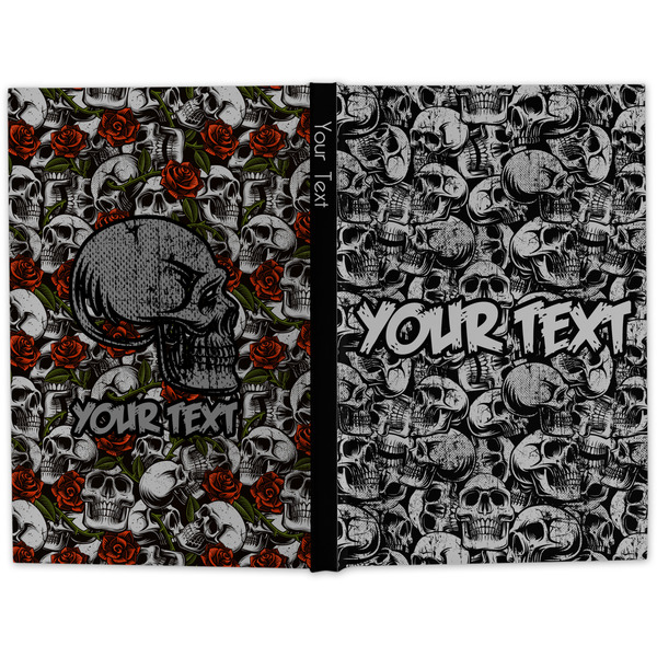 Skulls Hard Cover Journal - Apvl