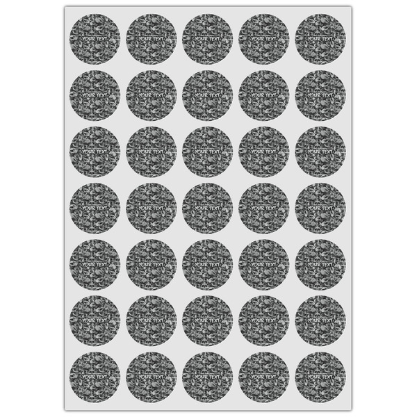 Skulls Icing Circle - XSmall - Set of 35
