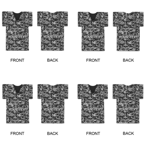 Skulls Jersey Bottle Cooler - Set of 4 - APPROVAL