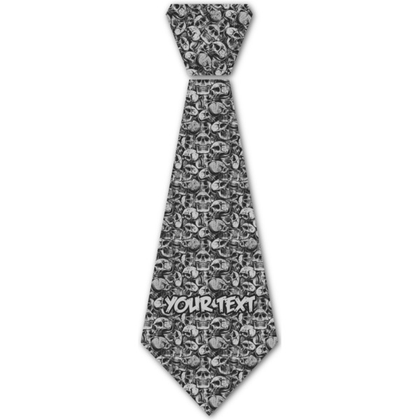 Custom Skulls Iron On Tie (Personalized)