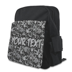 Skulls Preschool Backpack (Personalized)