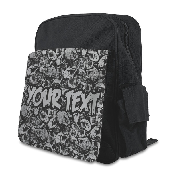 Custom Skulls Preschool Backpack (Personalized)