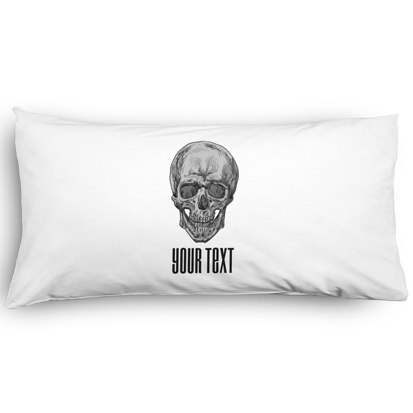 Custom Skulls Pillow Case - King - Graphic (Personalized)