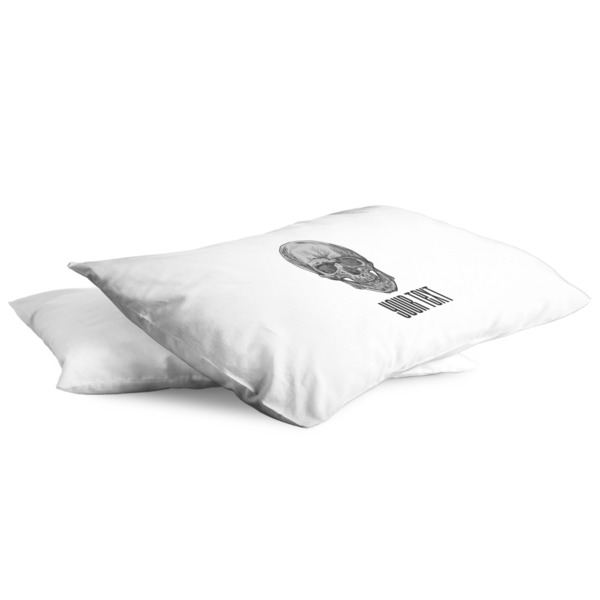 Skulls King Pillow Case - TWO (partial print)
