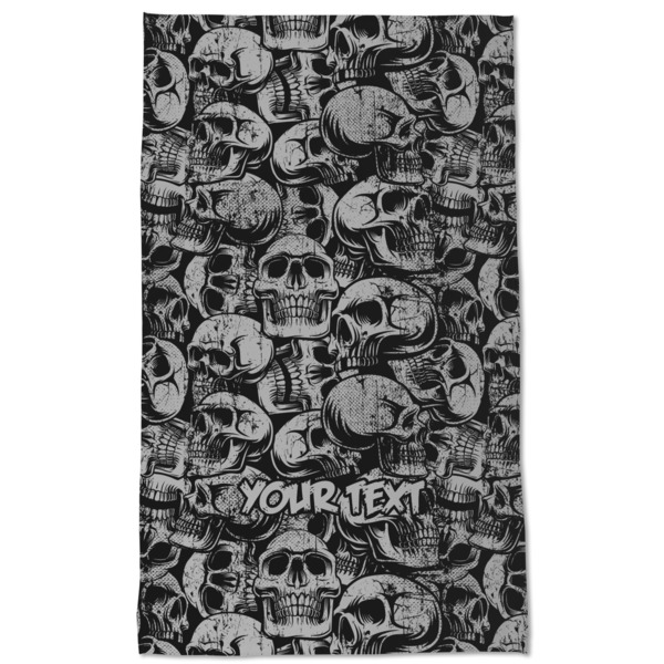 Skulls Kitchen Towel - Poly Cotton - Full Front