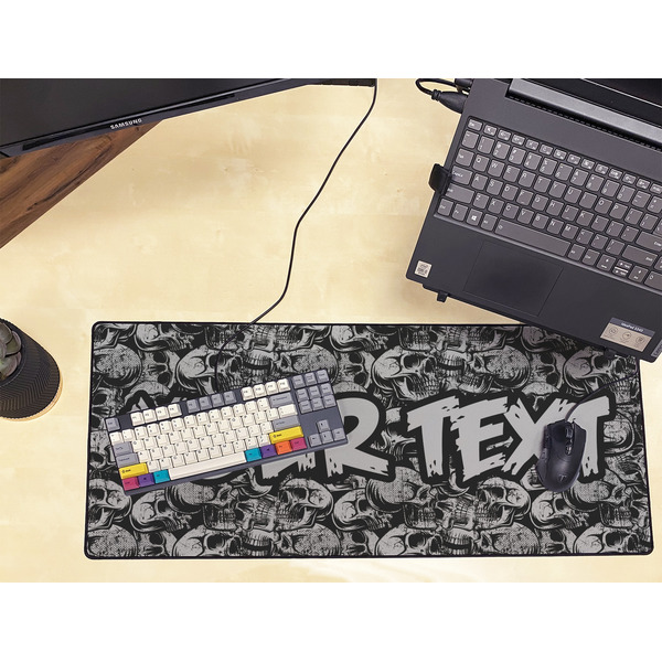 Skulls Large Gaming Mats - LIFESTYLE