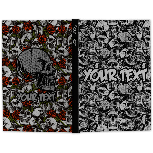 Skulls Large Hard Cover Journal - Apvl