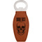 Skulls Leatherette Bottle Opener (Personalized)