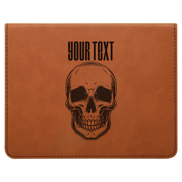 Skulls Leatherette 4-Piece Wine Tool Set Flat