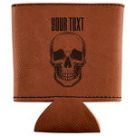 Skulls Leatherette Can Sleeve (Personalized)