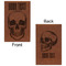 Skulls Leatherette Sketchbooks - Small - Double Sided - Front & Back View