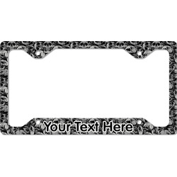 Skulls License Plate Frame - Style C (Personalized)