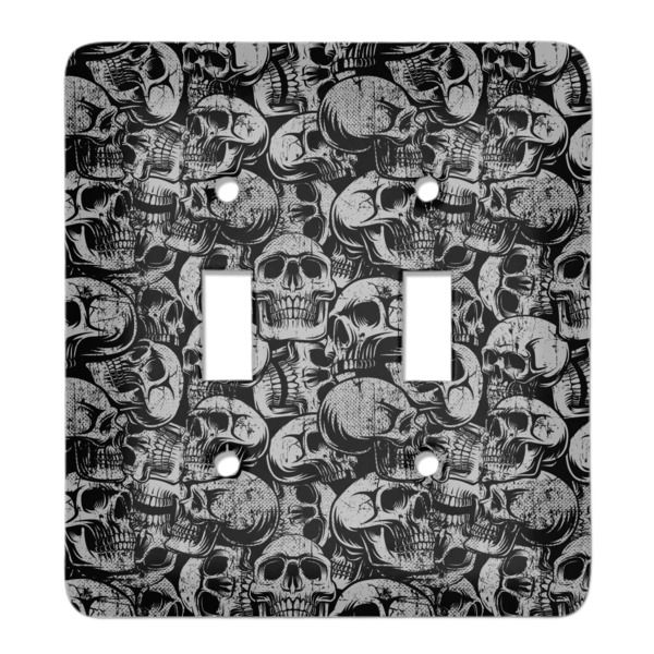 Custom Skulls Light Switch Cover (2 Toggle Plate)