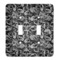 Skulls Light Switch Cover (2 Toggle Plate)