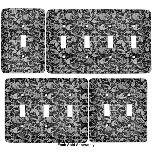 Skulls Light Switch Covers all sizes