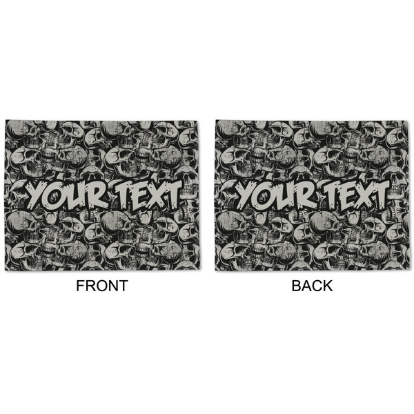 Skulls Linen Placemat - APPROVAL (double sided)