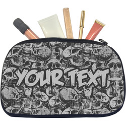 Skulls Makeup / Cosmetic Bag - Medium (Personalized)