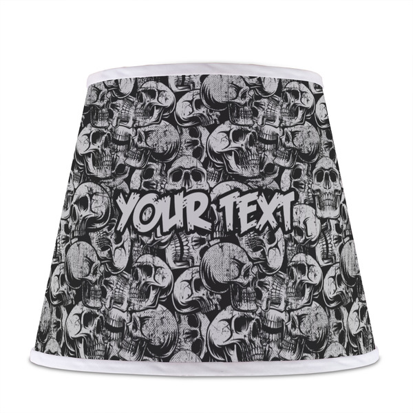 Skulls Poly Film Empire Lampshade - Front View
