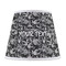 Skulls Poly Film Empire Lampshade - Front View