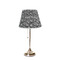 Skulls Poly Film Empire Lampshade - On Stand