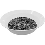 Skulls Melamine Bowl (Personalized)