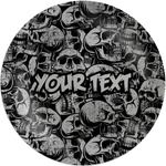 Skulls Melamine Plate (Personalized)