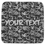 Skulls Memory Foam Bath Mat - 48"x48" (Personalized)