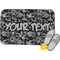 Skulls Memory Foam Bath Mat (Personalized)