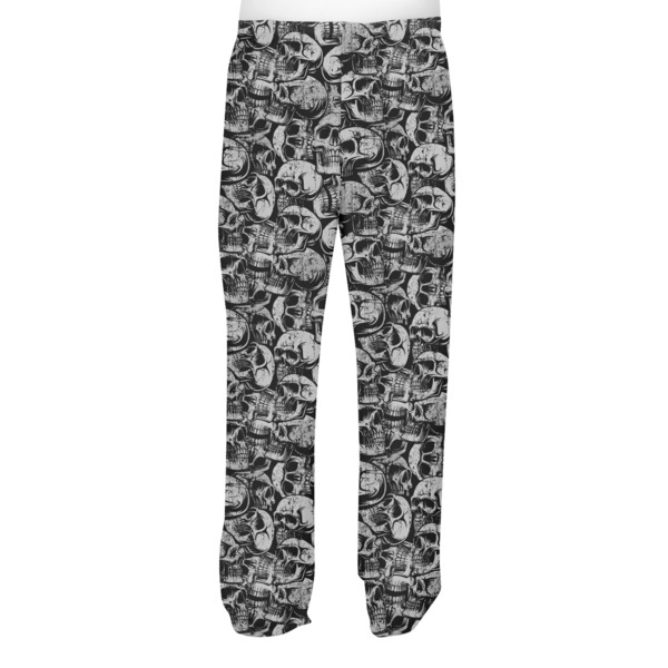 Skulls Men's Pjs Back - on model